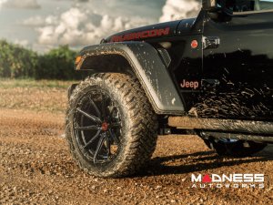 Jeep Gladiator Custom Wheels - HF-3 by Vossen - Gloss Black Jeep Gladiator Custom Wheels - HF-3 by Vossen - Gloss Black